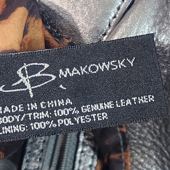 B MAKOWSKY Silver Soft Leather Shoulder Bag - Picture 16 of 16